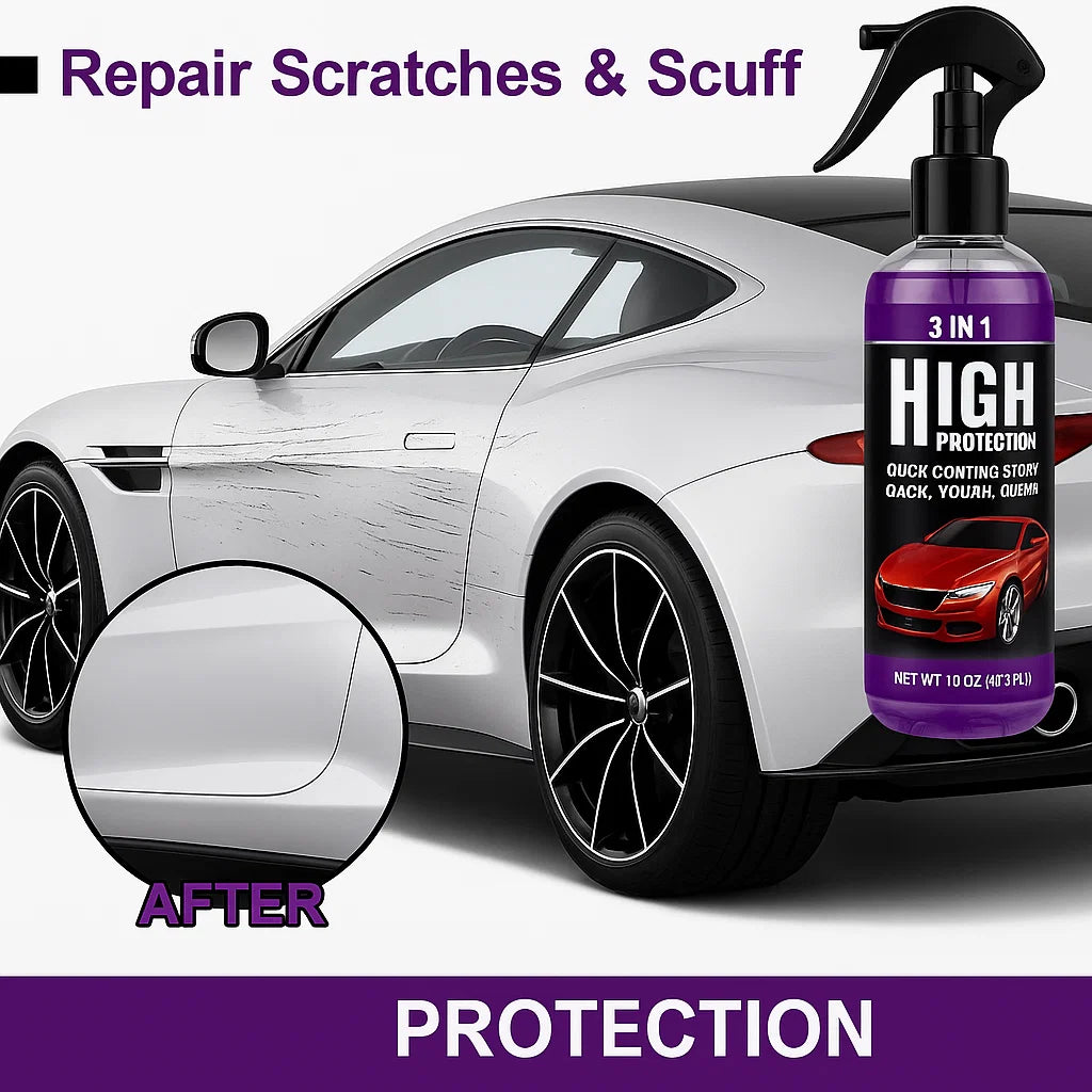 High Protection Fast Car Ceramic Coating Spray Pack of 2