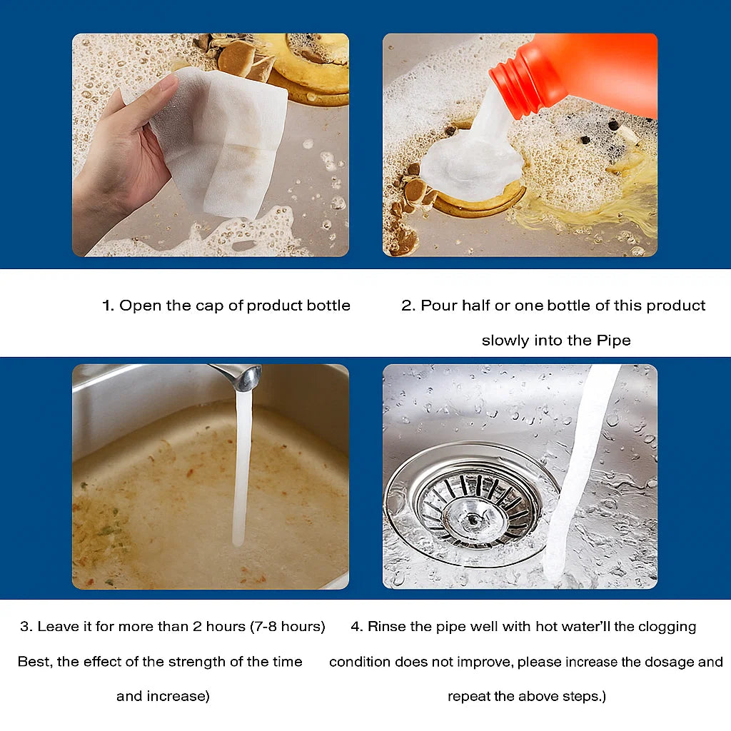 Kitchen Unblocker Dredging Agent 300ML Pack of 2