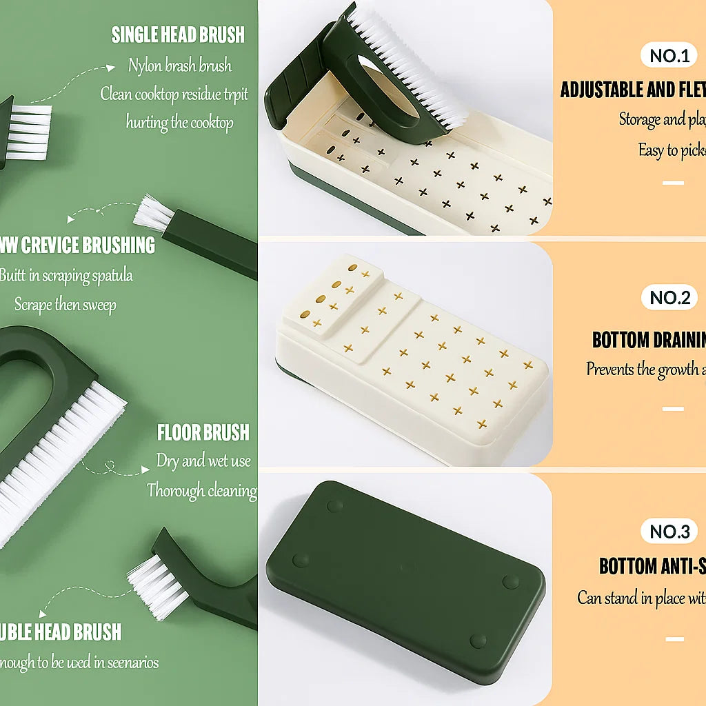 7-in-1 Professional Tile &amp; Grout Cleaning Kit